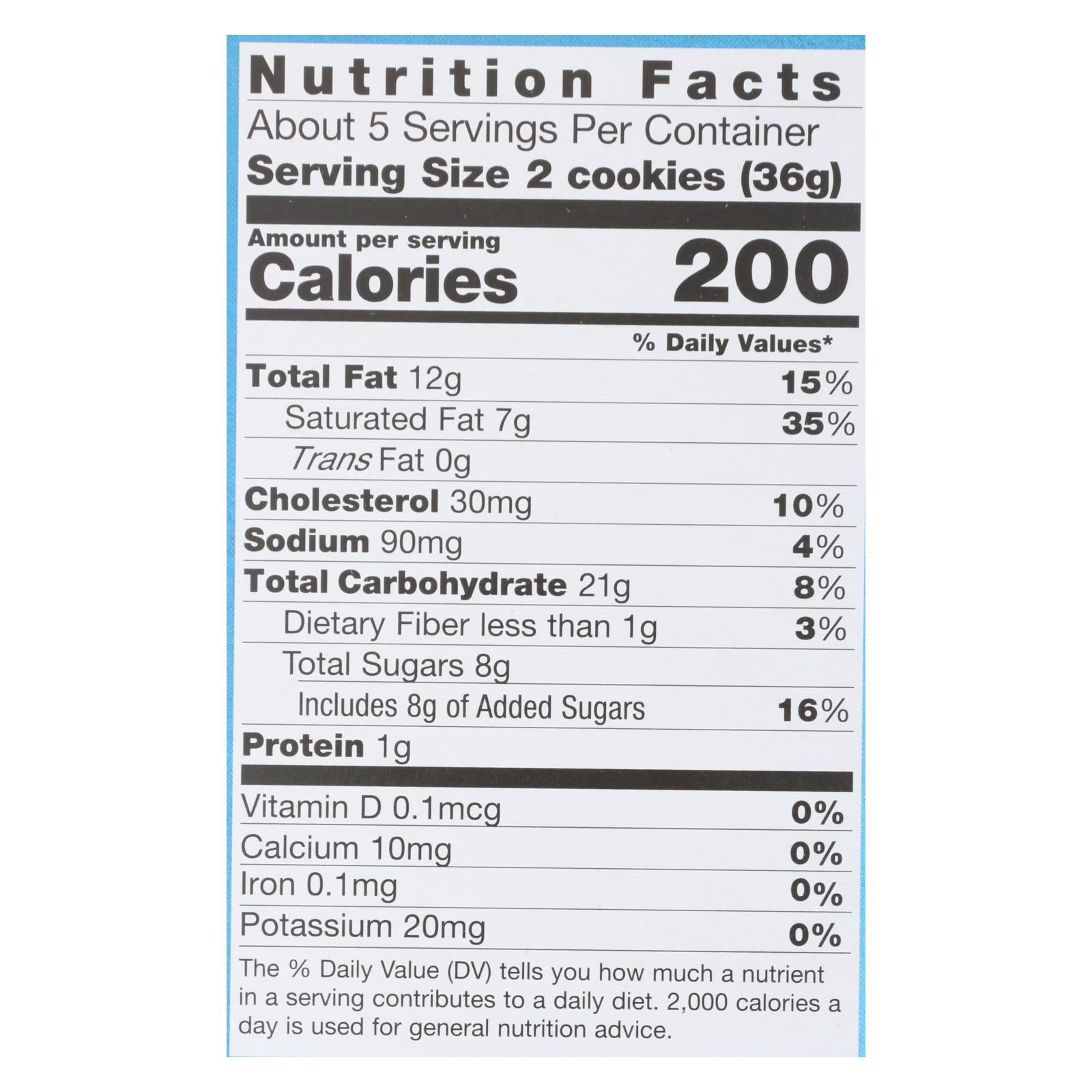 Pamela's Gluten-Free Pecan Shortbread Cookies, 6-Pack