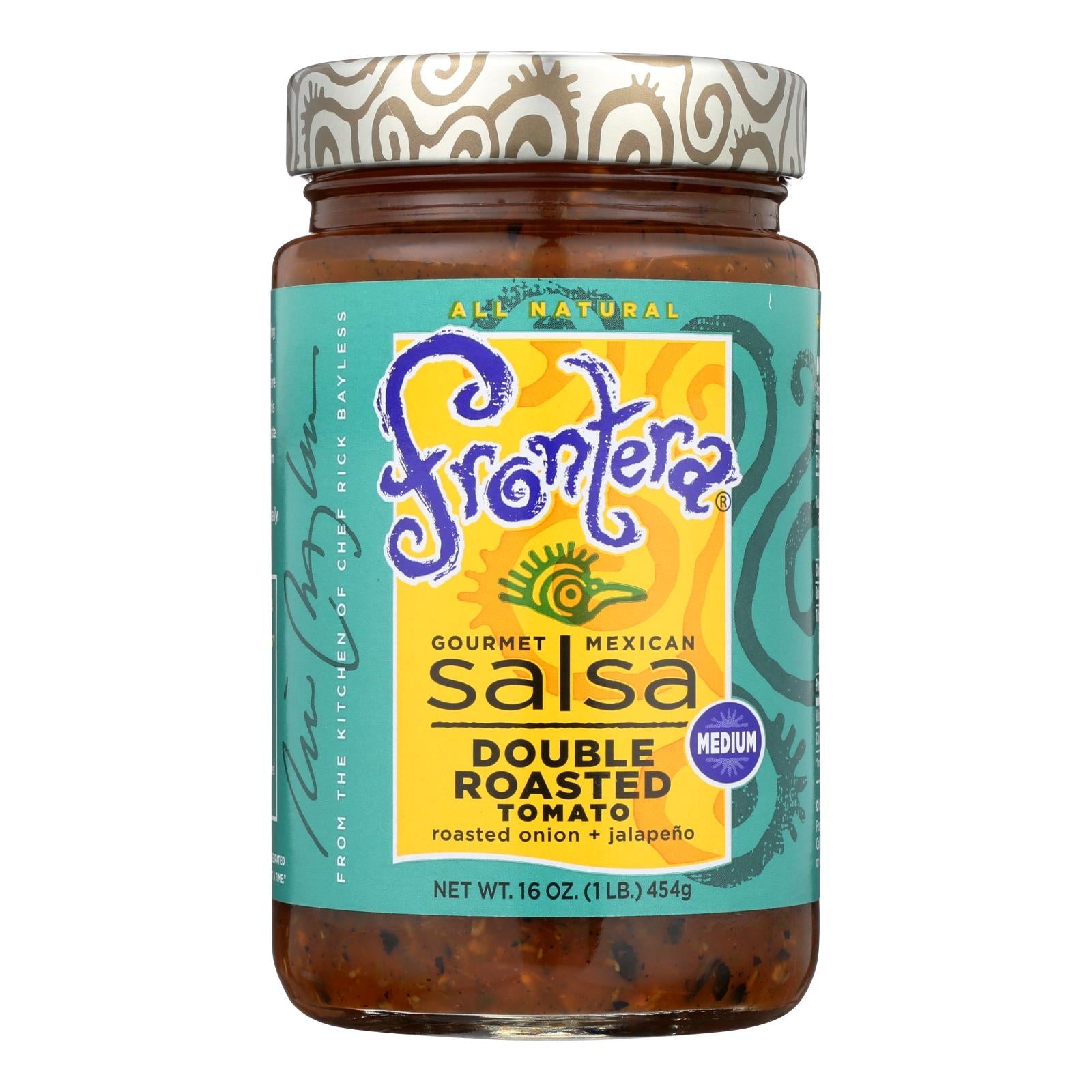 Frontera Double Roasted Tomato Salsa, 16 oz, Case of 6