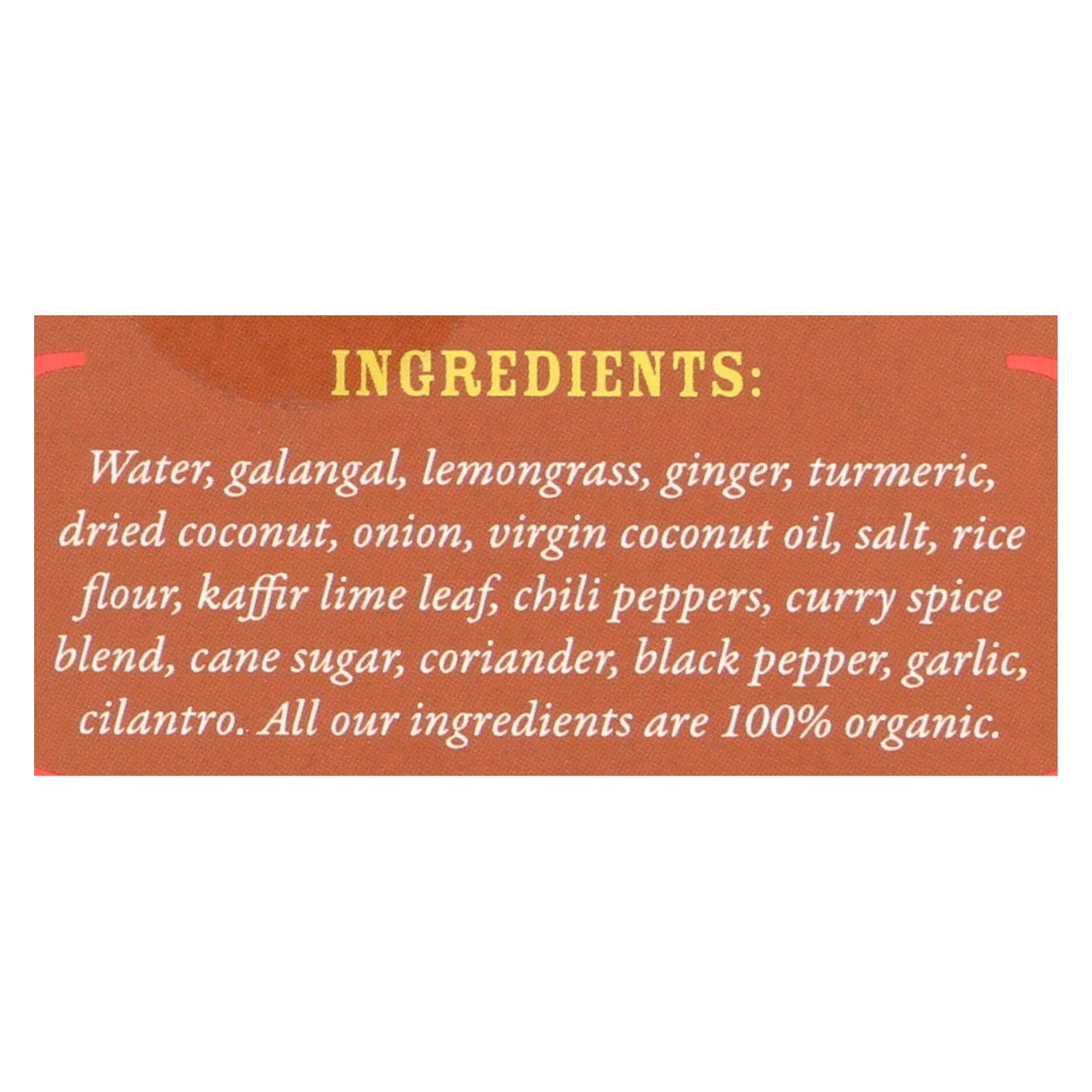 Organic Yellow Thai Curry Paste, 6-Pack (2.8 Oz Each)