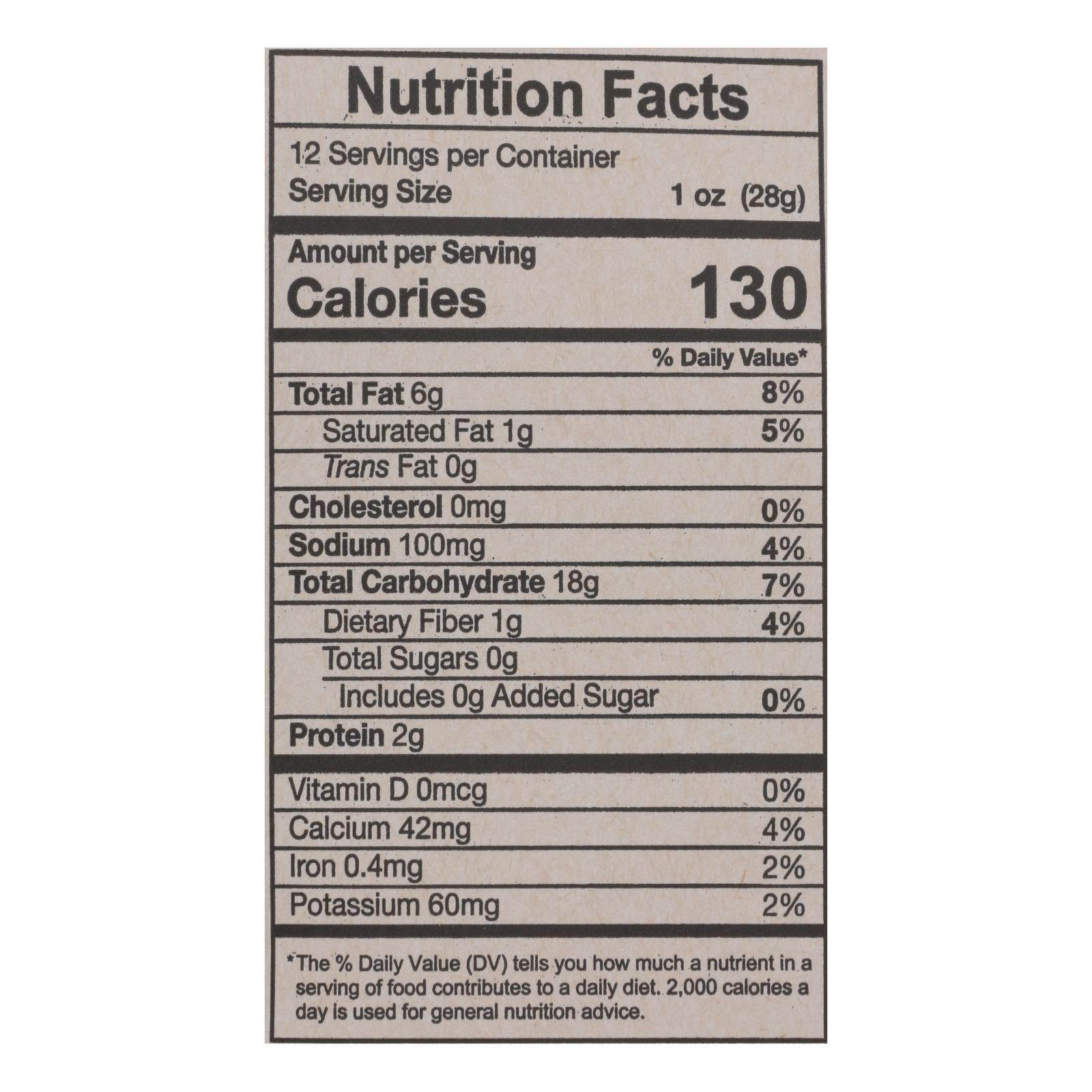 Mi Nina White Corn Tortilla Chips Sea Salt - 9 Pack 12 OZ