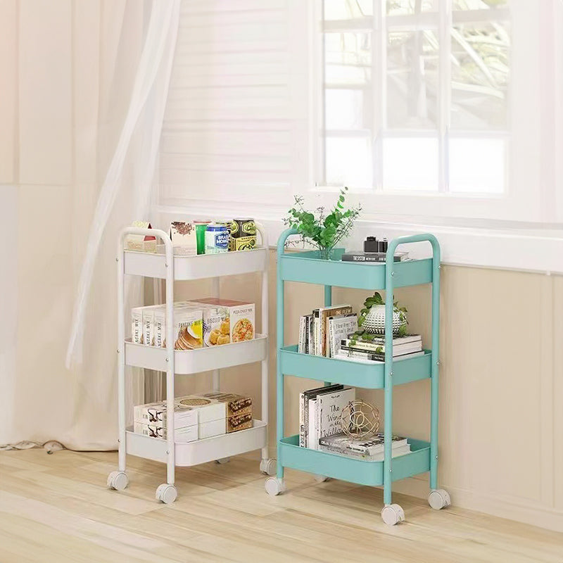 3 - tier rolling metal utility cart with wheels. Multifunctional, for kitchen, etc. Model: FRUTA - 001 1690 2090