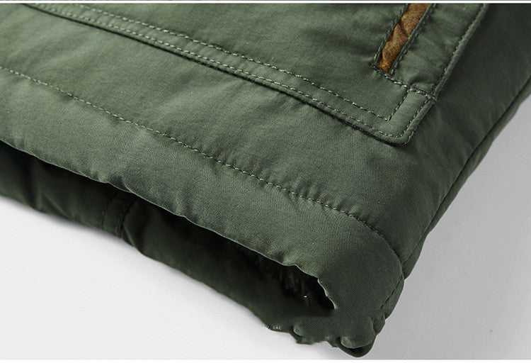 Thick Loose Young Brown Cotton Clothes