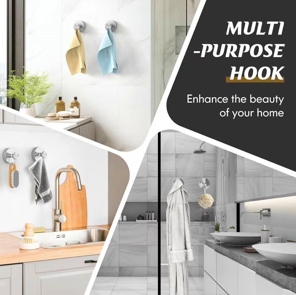 AquaGrip Suction Hooks