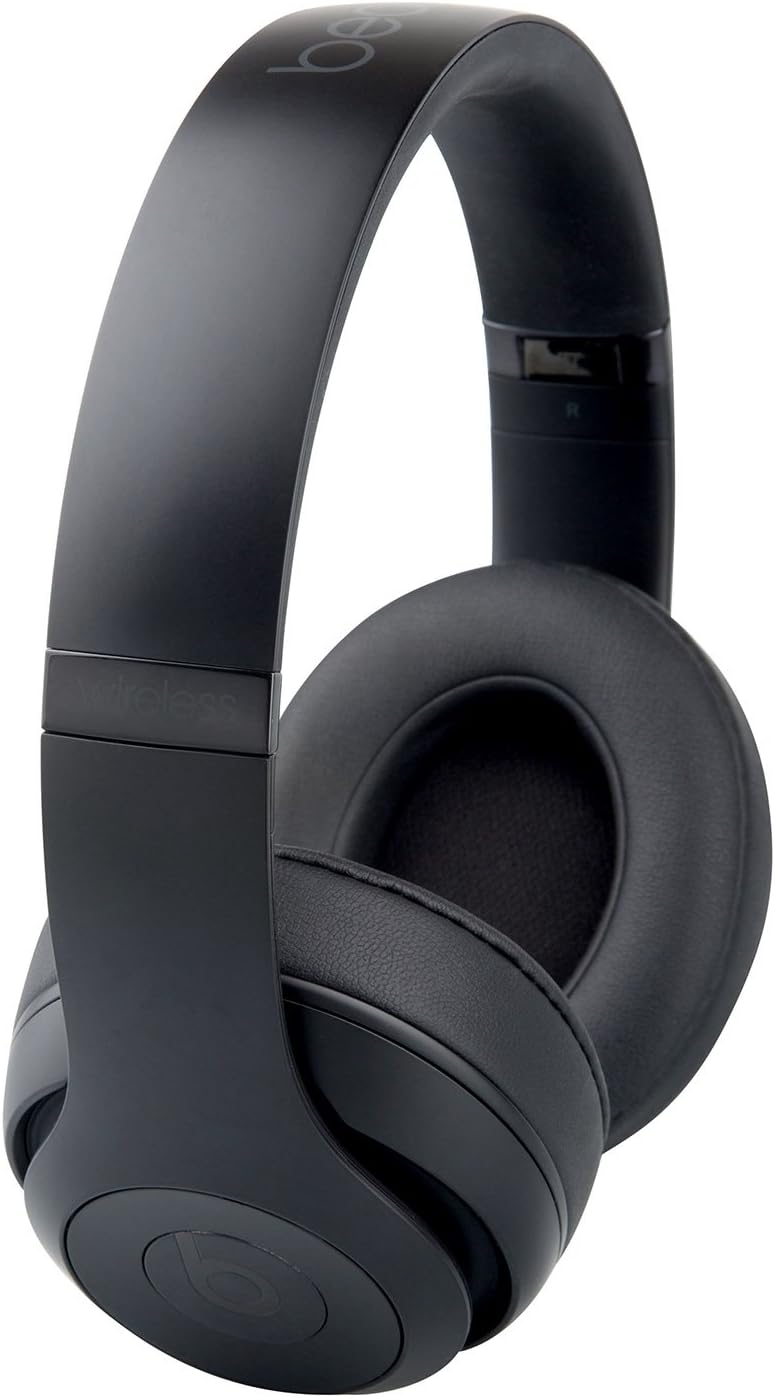 Beats Studio3 Wireless Headphones - Matte Black (Renewed)