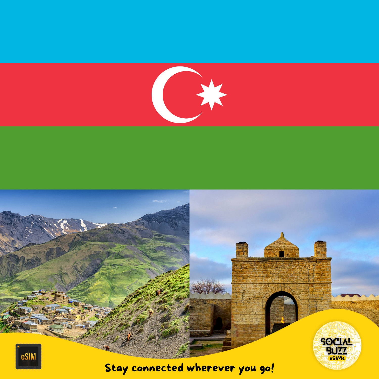 Azerbaijan eSIM Internet Data Plan