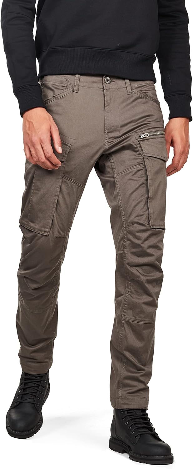 G-STAR RAW Men's Rovic Zip 3D Straight Tapered Fit Cargo Pants